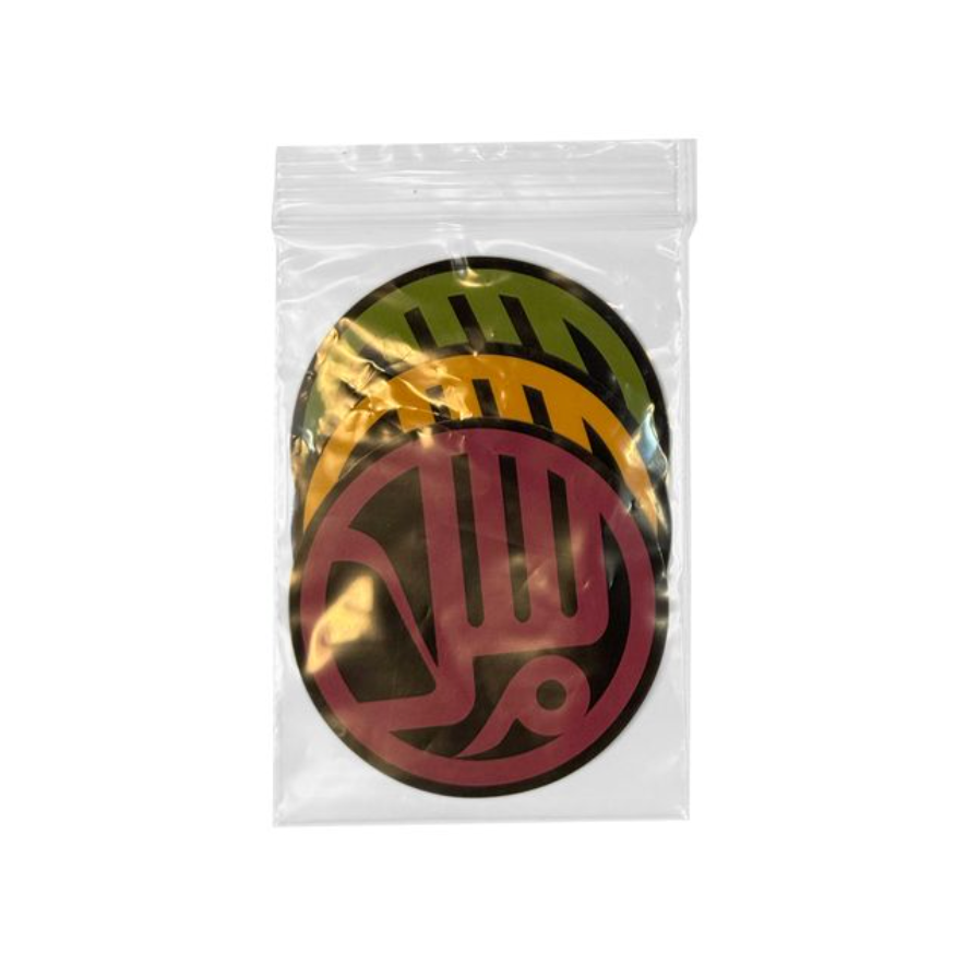Salammusik Waterproof Retro Stickerpack