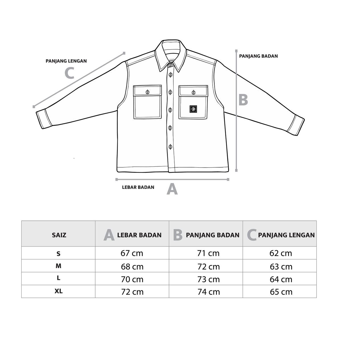 Salam Brown SUGAR Corduroy Shacket