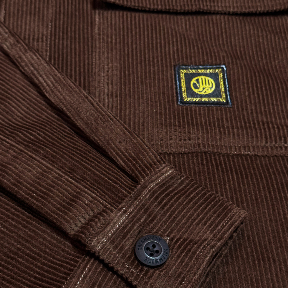 Salam Brown SUGAR Corduroy Shacket