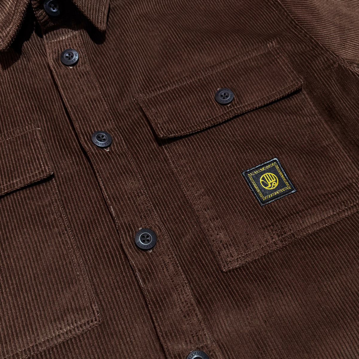 Salam Brown SUGAR Corduroy Shacket