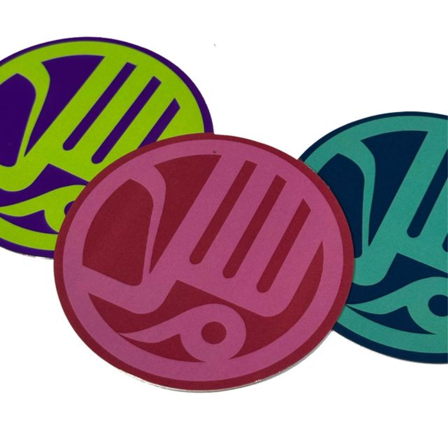 Salammusik Waterproof Retro Stickerpack